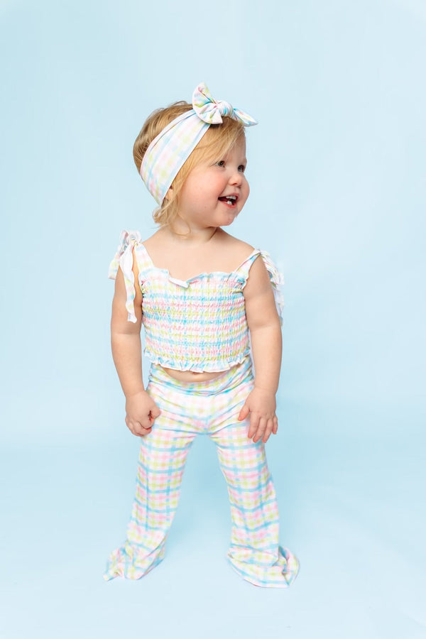 spring-gingham-dream-smocked-flare-set Dream-Big-Little-Co-pajama-baby-blanket